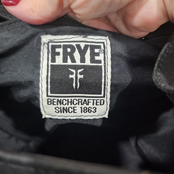 FRYE BLACK LEATHER BACKPACK main image 5